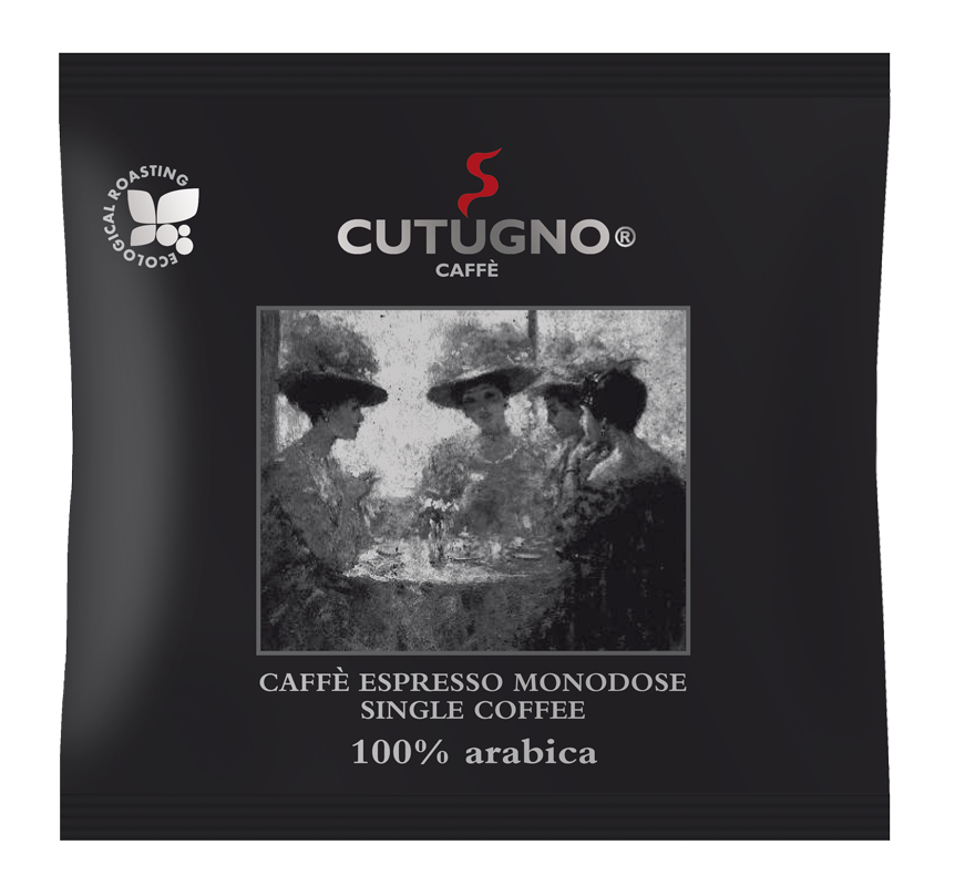Caffè CUTUGNO Nero, Pads, 150 Stück à 7 g labcaffè S.r.l.