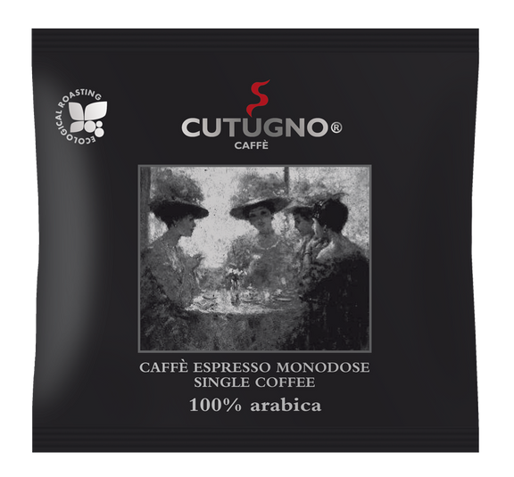 Caffè CUTUGNO Nero, Pads, 150 Stück à 7 g labcaffè S.r.l.